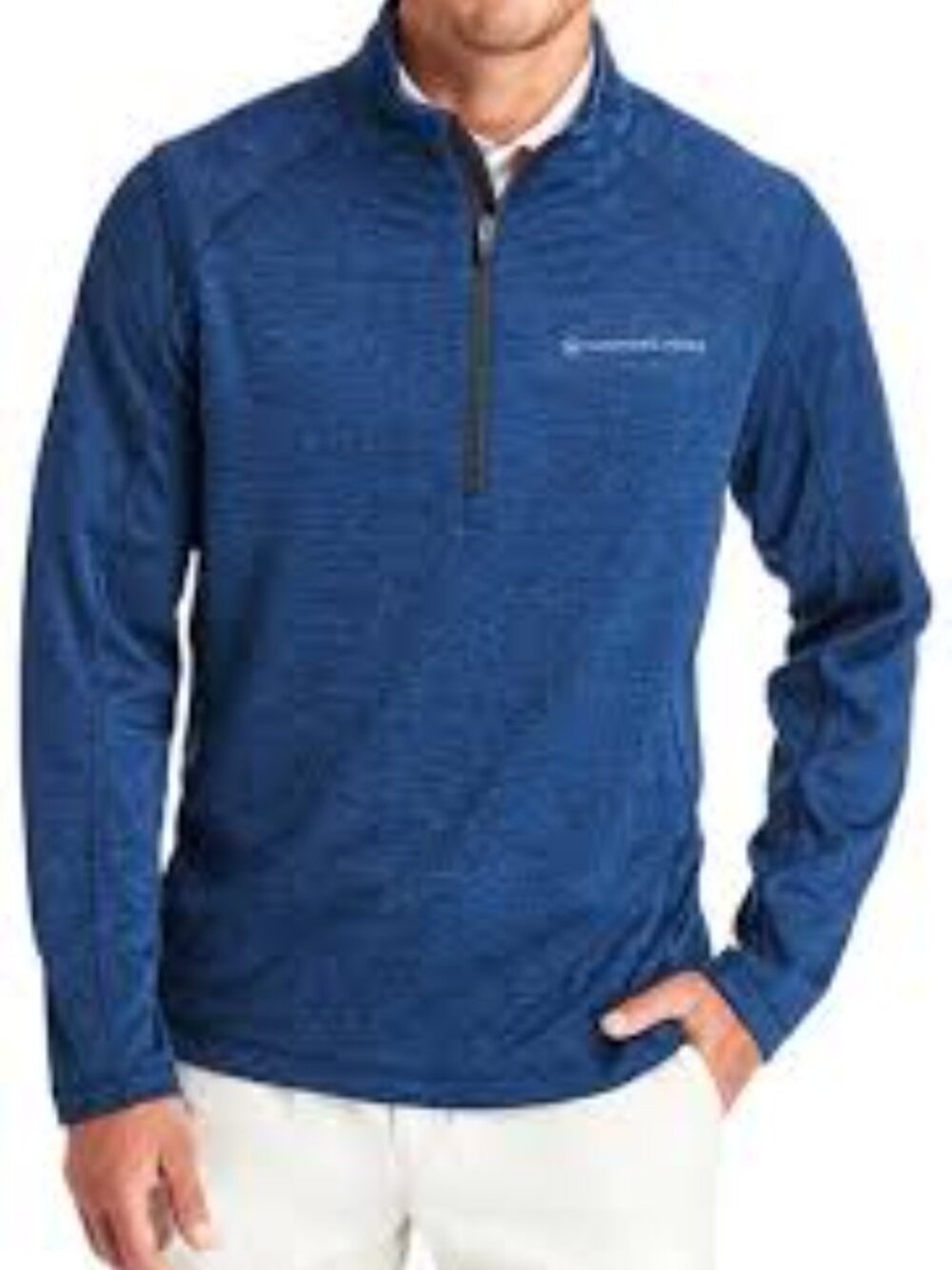 Vineyard Vines Men's On The Go Sankaty Quarter Zip Performance Shirt Size XL